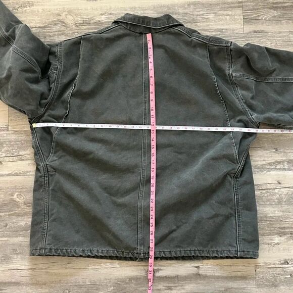 Vintage Carhartt C58 MOS Moss Green Chore Coat Size XXL - Picture 5 of 5